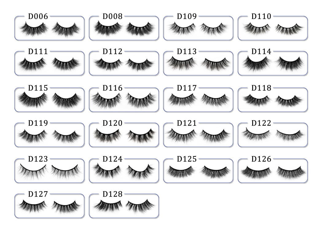Wholesale price faux mink lashes with prety quality JH0123
